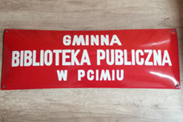 Logo Gminna Biblioteka Publiczna w Pcimiu